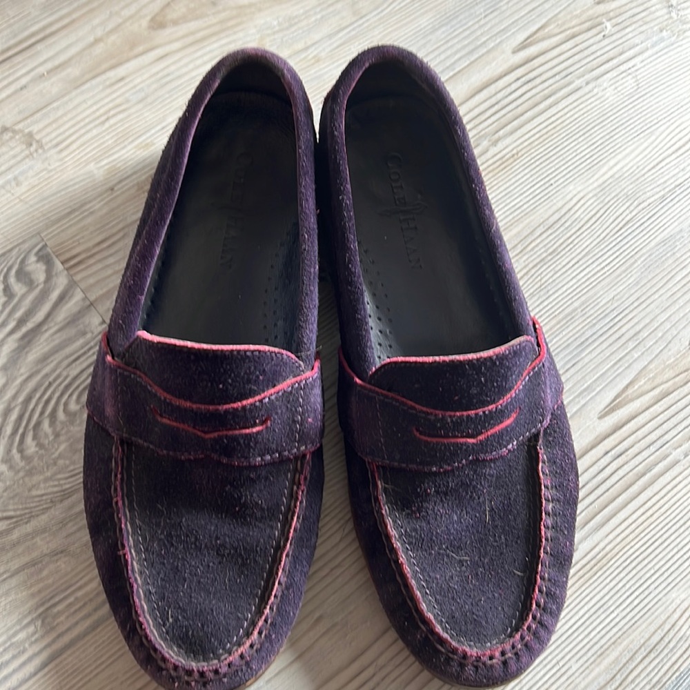 Men’s suede loafers